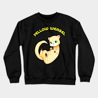 YELLOW WEASEL Crewneck Sweatshirt